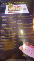 Misoya Bistro menu