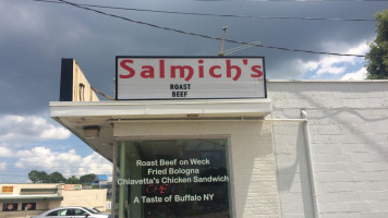 Salmich's Burgers Hoagies outside