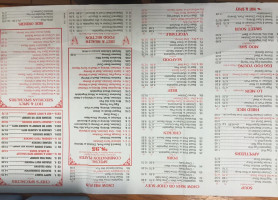 China Lee menu