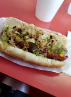 Lulu's Hotdogs food