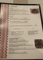 Taste Of Ethiopia menu