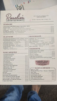 Rosalie's menu