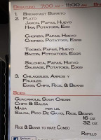 Panaderia Azteca Bakery menu