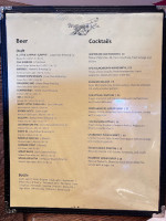 The Waterloo menu