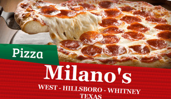 Milano's Pizza Whitney Tx food