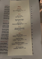 Mucca Osteria menu