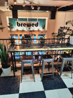 Brewed Cafe Pub inside