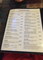 Breakaway Cafe  menu