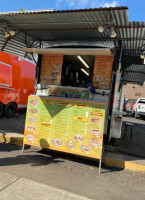 Chopollos Mexican Food Cart outside