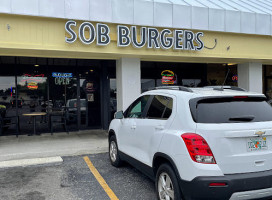 S.o.b. Burgers inside