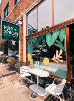 Pulp Sprout Juice And Vegan Cafe outside