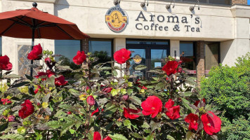 Aroma's Coffee Tea food