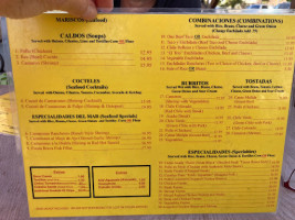 La Fiesta Brava menu