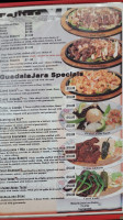 Guadalajara Mexican menu