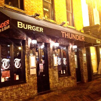 Thunder Burger inside