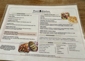 Dutch Kitchen menu