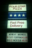 Fourstar Pizza Fresh-baked Subs menu