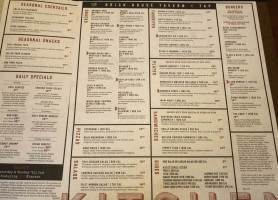 Brick House Tavern Tap menu