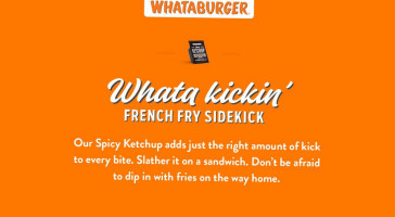 Whataburger food