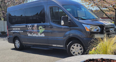 Wine Tasting Shuttle outside