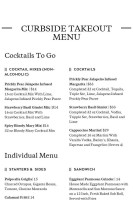 Massimo menu