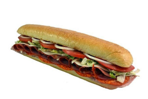 Larry's Giant Subs food