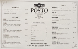 Pizzeria Posto In Rh menu