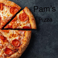 Pam's Pizza food