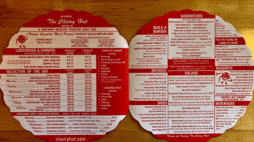 The Cherry Hut menu