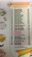 Fire Wok menu