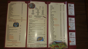 Pizzeria Gusto menu