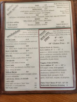 Southwind Pizza menu