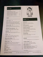 Jim's menu