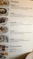 Cafe Istanbul Bexley menu