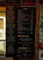 Moolicious Farm menu