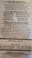 West Virginia Polo Club menu