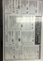 Beallsville Diner menu