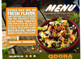 Qdoba Mexican Eats food