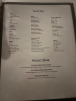 Mck Restaurant And Bar menu