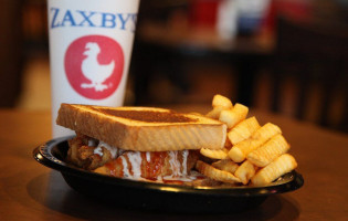 Zaxby's Chicken Fingers Buffalo Wings inside