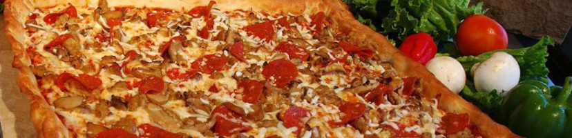 East of Chicago Pizza Company food