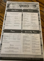 Augie's Pizza Catering menu