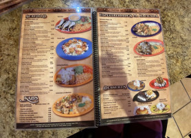 La Hacienda menu