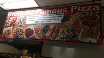 Brother's Famous Pizza inside