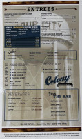 Colony Restaurant (bar And Grill) menu