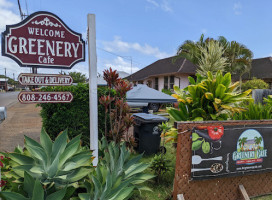 The Greenery Cafe outside