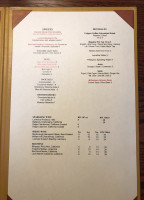 Cedar Grille menu