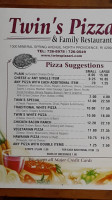 Twin's Pizza food