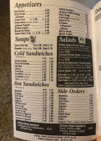 Twin's Pizza menu