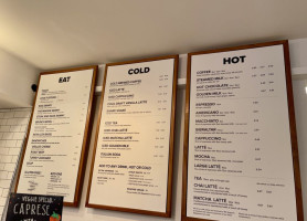 Share Coffee Amherst menu